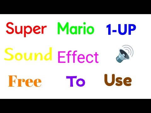 Super Mario 1-UP Sound Effect (Free To Use)