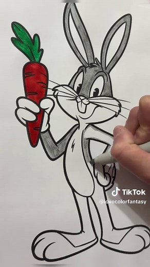 Bugs Bunny Art Tutorial: Learn to Color and Draw