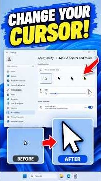 How to Change Mouse Pointer Size & Color in Windows 11