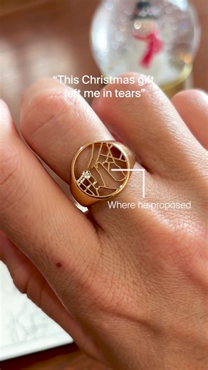 1.5K views | "I am no jeweler, but I made this for her and she cried on the spot.”� Which place will you gift this holiday? The place you met, a childhood home, a favorite spot.�Let’s create it together. | TaliaSari | Facebook