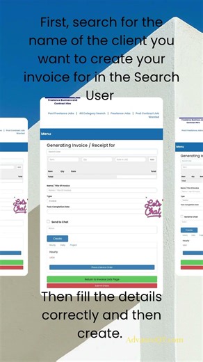 How To Create and Send Invoices To Your Clients In Minutes On AdvanceQT
