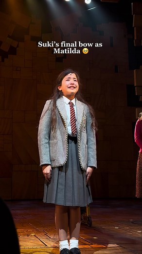 Emotional Final Curtain Call for Matilda's Child Cast