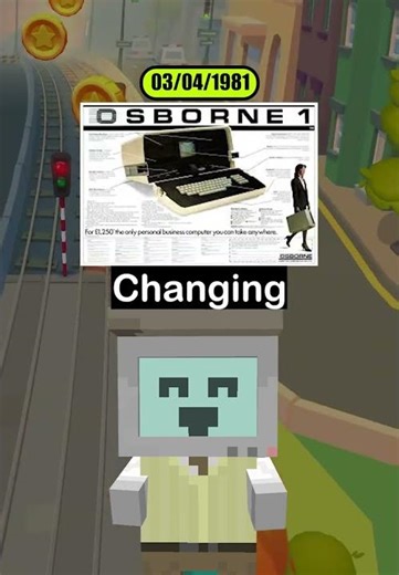 The First Ever Laptop is Unveiled