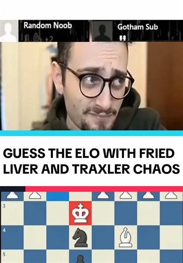 Guess the Elo with Fried Liver and Traxler Chaos