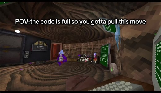 POV the code is full #gtag #gorrilatag #viral