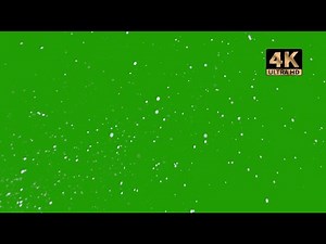 snowfall green screen