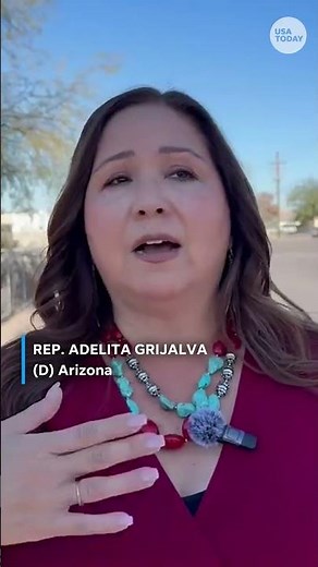 Rep. Adelita Grijalva says she was pepper-sprayed during ICE protest