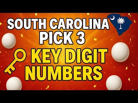 🤑South Carolina Pick 3️⃣ Lottery – Key Digit Strategy! 💥💥💥