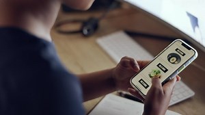 Premium stock video - Food menu, smartphone screen