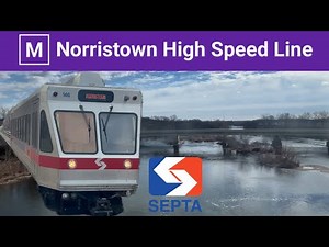 (M) Norristown High Speed Line FULL RIDE | Norristown Transit Center to 69th St. Transit Center