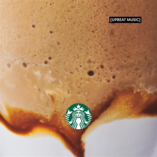 The Caramel Ribbon Crunch Frappuccino® blended beverage combines buttery dark caramel, whipped cream, and a classic crunch. | Starbucks