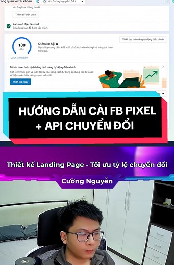Hướng Dẫn Cài FB Pixel và API Chuyển Đổi