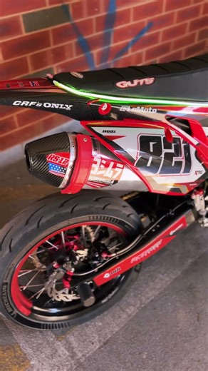 Crf450 Dream Build Is Finished #supermoto #crf450l #crf450rl