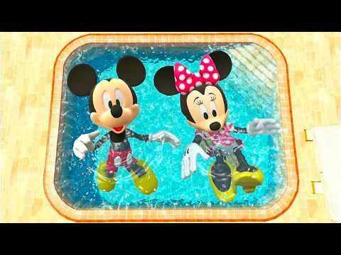 GTA 5 Mickey Mouse vs Minnie Mouse Water Ragdolls & Fails ep.3 [Funny Moments]