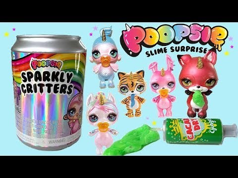 NOUVEAU POOPSIE SPARKLY CRITTERS ! SLIME ET JOUET SURPRISE⎮Reva ytb