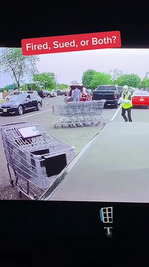 Life Can Get Away From You Sometimes🤣 #fail #failarmy #life #shoppingcart #cart #parkinglot #stupid #idiot #fails #smh #smfh #wow #wtf #wth #lol #lmao #haha #shopping #car #cars #damage #oops #sorry #wave #sued #yourefired #fyp #trending #fypp #foru #foryou #forupage #foryourpage #foryoupage #laugh #funny #trynottolaugh #parking #multitasking #humor #life #job #work #employed #professional