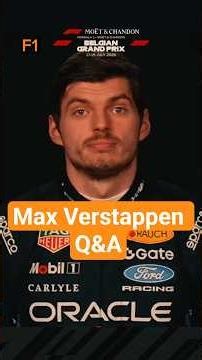 Max Verstappen Quick Q&A!... #maxverstappen #f1 #formula1 #formulaone #f1shorts
