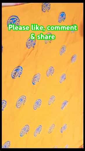 ব্লক প্রিন্টিং 🧵 | হাতে বানানো ডিজাইন | Handmade Block Printing on Fabric