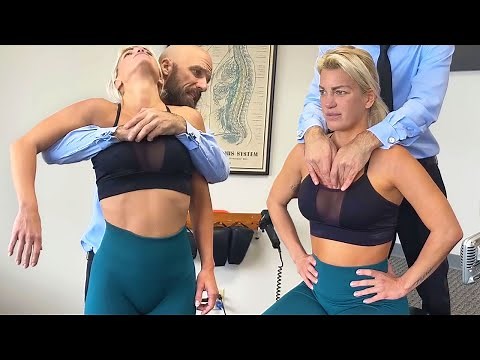 CRAZY CHEST CRACKS! ASMR Full Body Chiropractic Cracking