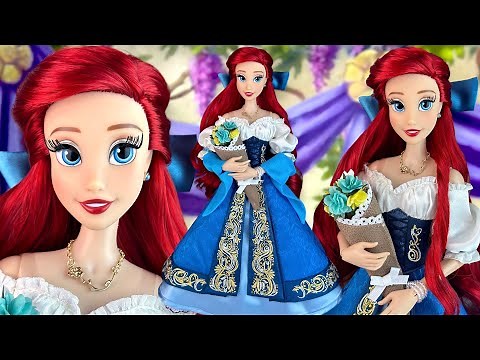 D23 Exclusive: ARIEL The Little Mermaid 35th Anniversary doll Review & Unboxing