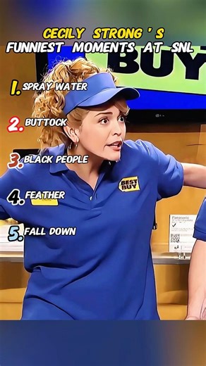 The best Cecily strong moments on snl #snl #shortvideo #happy #youtube