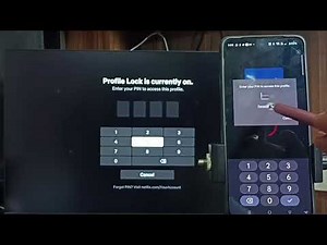 Netflix Smart TV App | How to Delete Profile Lock and Remove PIN Password Protection | Google TV