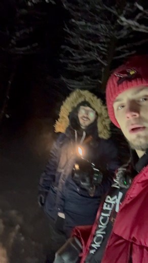 Camping in a haunted forest known as the “Devils Forest”! It’s freezing, scary and I can’t feel my toes! Wish us luck 🏕️ 👻 | Jasko