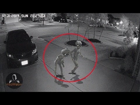 7 REAL Aliens Caught on Camera 2020