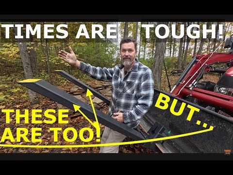 TESTING these CLAMP on FORKS! Do we need these for the Tractor Bucket?