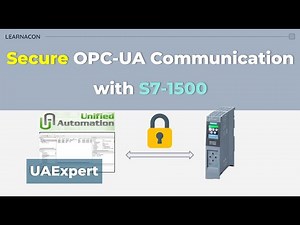 Secure S7-1500 OPC-UA communication with UAExpert Client (TIA Portal)