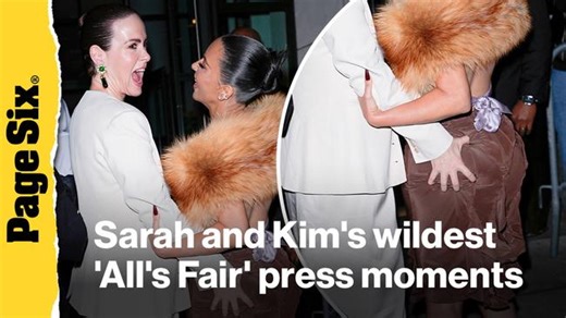 Sarah Paulson and Kim Kardashian’s wildest ‘All’s Fair’ moments | Viral Press Tours