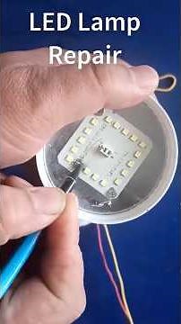 LED Lamp Repair 01 #electrician #switchconnection #twowayswitchconnection