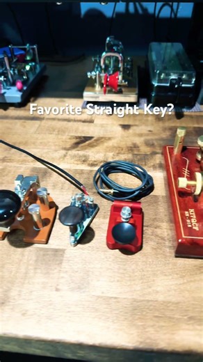 Straight Key #morsecode #hamradio