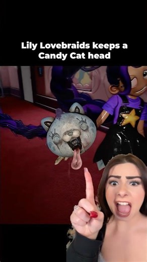 Lily Lovebraids Keeps Candy Cat! Poppy Playtime Chapter 5 #shorts