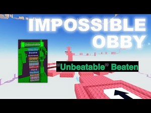IMPOSSIBLE OBBY FULLY COMPLETED WITHOUT SKIPS OR ITEMS (STAGES 229 - 260)