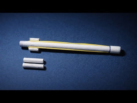 Easy Paper Gun That Shoots ।