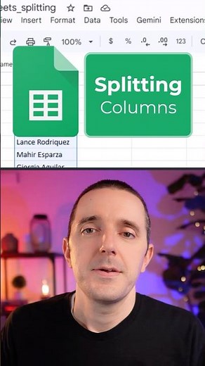 Split Columns in Google Sheets (The Easy Way)