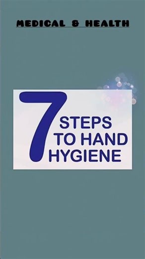 7 Steps of Hand Washing। Hand Washing। Medical Hand Washing Steps। #handwashing #handhygiene #shorts