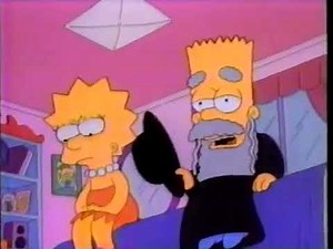The Simpsons Syndication Promo (1994): “Like Father, Like Clown“ (S03E06) (10 second)