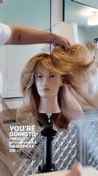 3 Key ways to create volume in a blowdry #hairtutorial