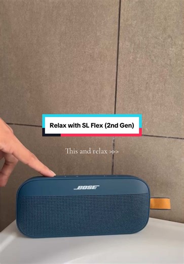 Chill Sunday Bath with Bose SoundLink Flex (2nd Gen)