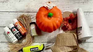 Good morning! Who loves scarecrows? Me! Take a look at how I made one with mostly dollar tree supplies. Turned out so adorable! ✨Spread it around✨ | We Craft Around