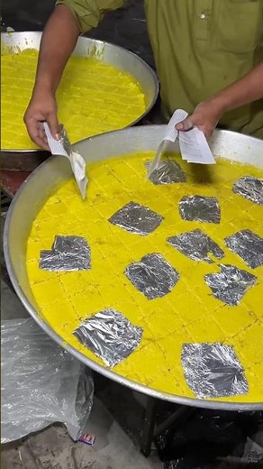 How Silver Vark is Made in Factory 🔥 | Real Process of Silver Leaf Making #shorts