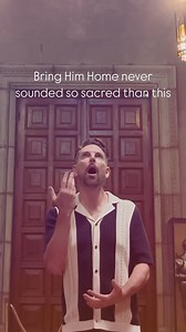 Les Mis never sounded so sacred than this 😭 I snuck back into the secret cathedral at an LA cemetery to hear how this song sounded with 5 second reverb… You gotta try this place out, @nickcartell @lesmizus #Bringhimhome #singer #lesmis #acapella #acappella #reverb #cathedral #acoustics | Chris Mann