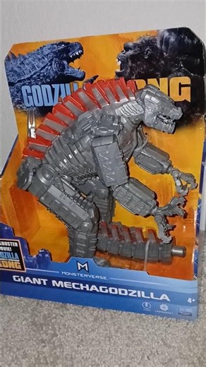 Godzilla Vs Kong Giant Mechagodzilla figure in box #godzillavskong #monsterverse #mechagodzilla