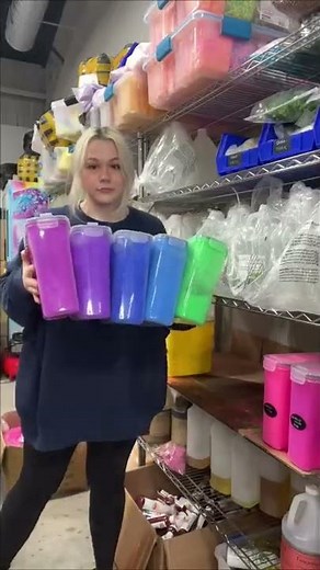 Using Squishmallows to make Slime 😈