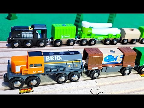 Railfanning Wooden Trains - Even MORE Top Custom Trains #3