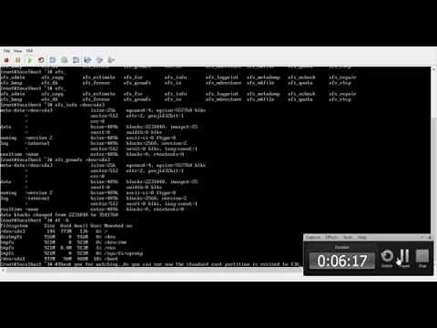 Resizing of standard xfs Partition in centos (NOT LVM)