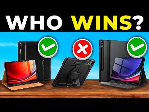 TOP 5 BEST Galaxy Tab S9 Plus CASES 2025 | Affordable Samsung Tablet Cases on AMAZON