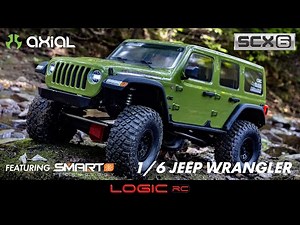Axial 1/6 SCX6 Jeep JLU Wrangler 4WD Rock Crawler RTR